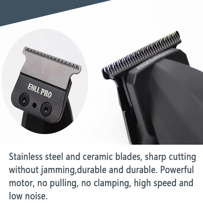 Bill BL800 Retro Oil Head Professional Hair Clippers Salon Men's Tool Electric Clipper Salon Sculpting Tool Haircut Machine