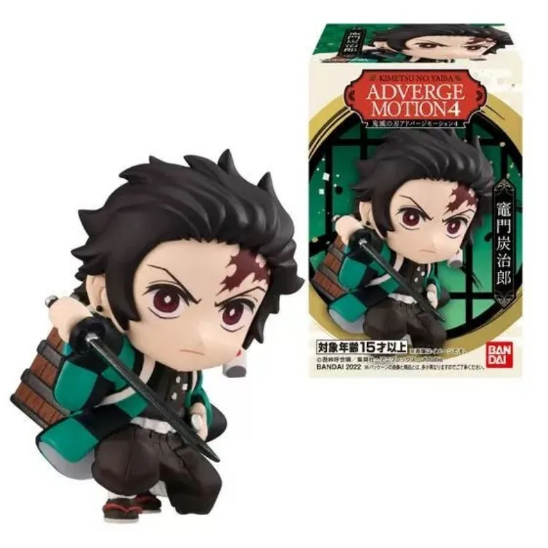 Demon Sairer: Kimetsu no Yaiba Box Egg Animation Periferal Midouzi Tanjiro Zenitsu Zenitsu Figure Desktop Ornament วันหยุดของขวัญ