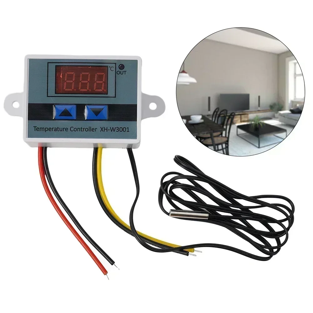 Digital Thermostat Temperature Controller for XHW3001 Solar Water Heater 24V with Accurate Control and Measurement Functions