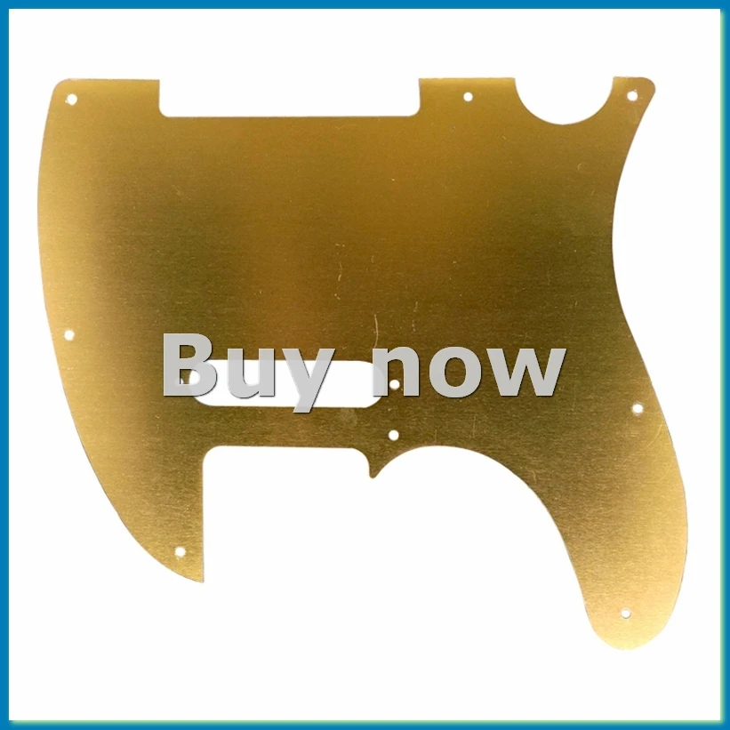Black 8 Hole Tele Guitar Pickguard Metal Pick Guard for Standard Pickguard Replacement-A14I