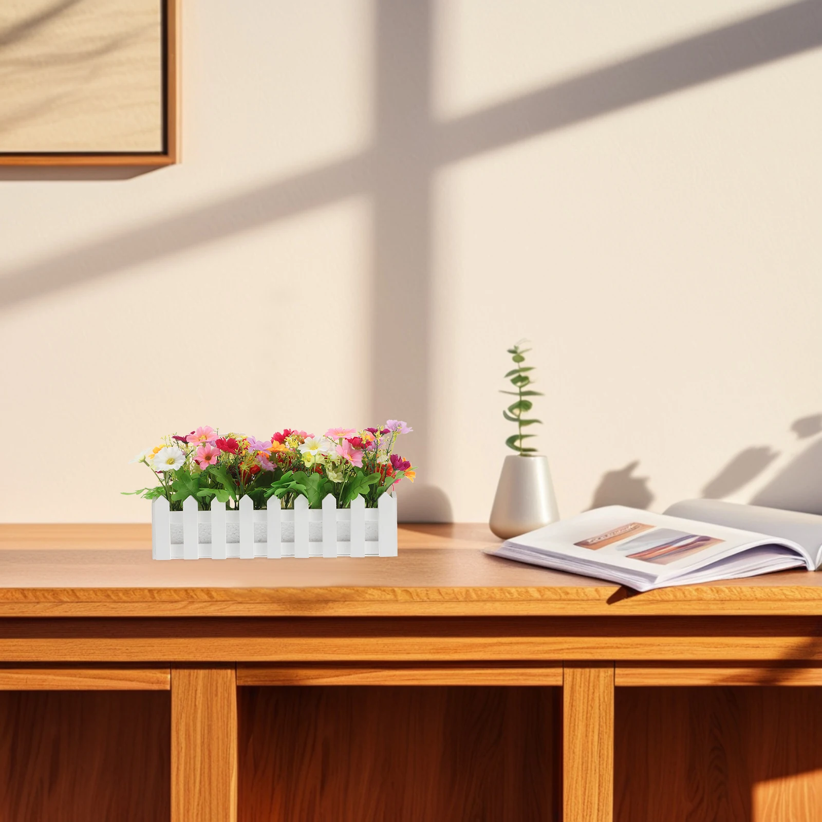 

Artificial Daisy Flowers Realistic Faux Floral Arrangements for Wedding Decor Home Garden Porch Centerpieces Outdoor Artificial