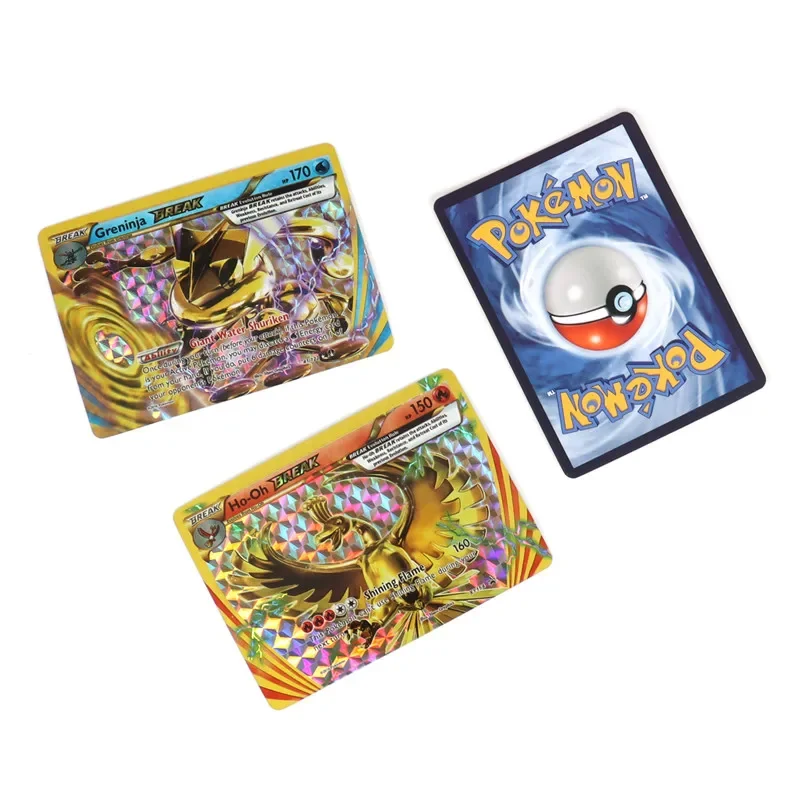 Newest Pokemon TCG XY Break Card Golden Arcanine Ho-Oh Lugia Greninja Trevenant Rare Card Collection