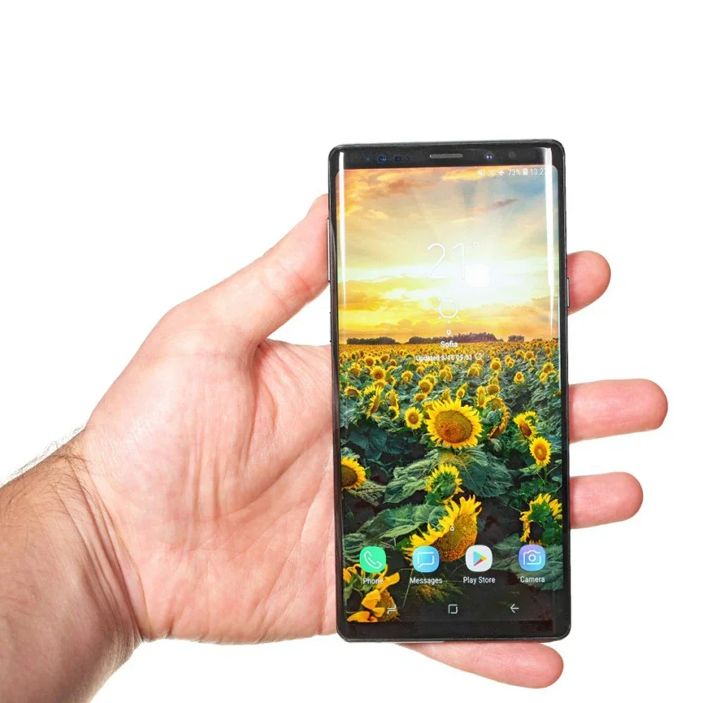 هاتف Samsung Galaxy Note9 Note 9 Duos N960FD ثنائي الشريحة 128/512GB ROM 6/8GB RAM LTE ثماني النواة 6.4 بوصة NFC Exynos note 9 هاتف محمول