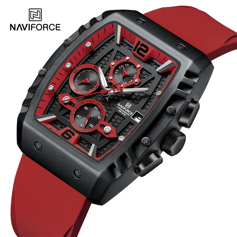 

2023 Top Brand NAVIFORCE New Men's Luxury Watches Casual Sport Quartz Wristwatches Business Male Waterproof Chronograph Clock