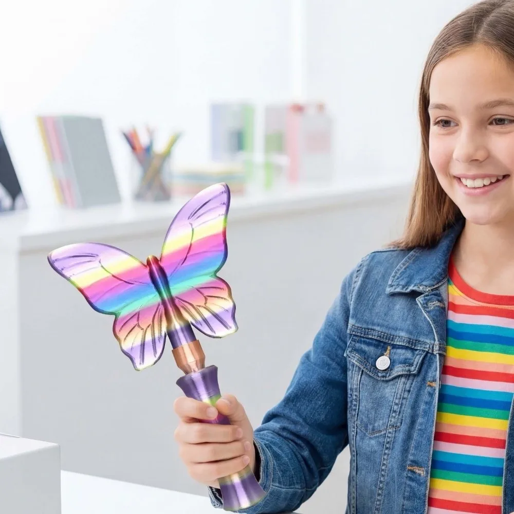 

Креативный 3D-печатный чехол для бесконтактной оплаты в виде волшебной палочки, съемный, радужный, забавный и милый