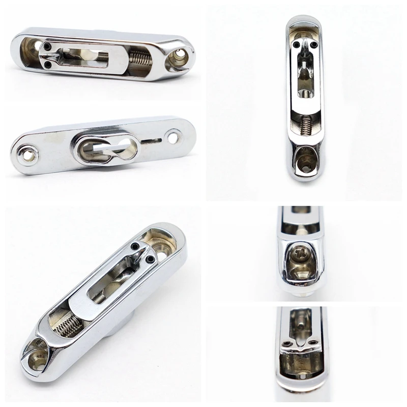 Guitar Bridge Sadlles Single Individual Bridge Saddles Tailpiece Set For 5 String Electric Guitar Bass Parts