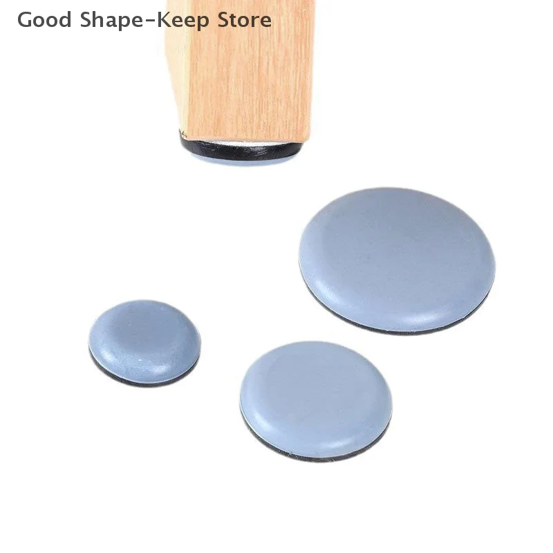 12-Piece Set PTFE Square Furniture Slides Home Moving Pads Foot Sliders for Table Chair Floor Protection