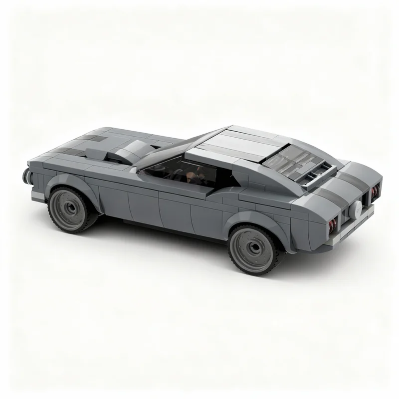 317pcs MOC John Wick Boss Fordes Mustangs City Champions Model Building Blocks Christmas Gift Toy Construction Brick Birthday - view 4