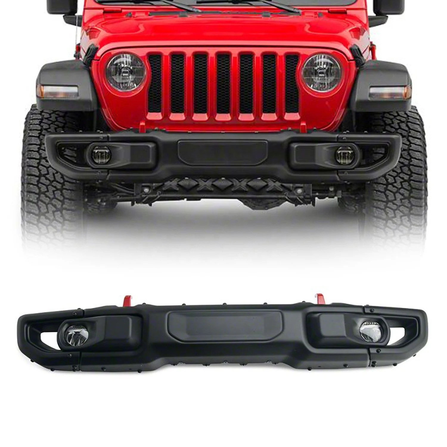 10th anniversary Front Bumper for Jeep wrangler JL offroad car parts for jeep accessories