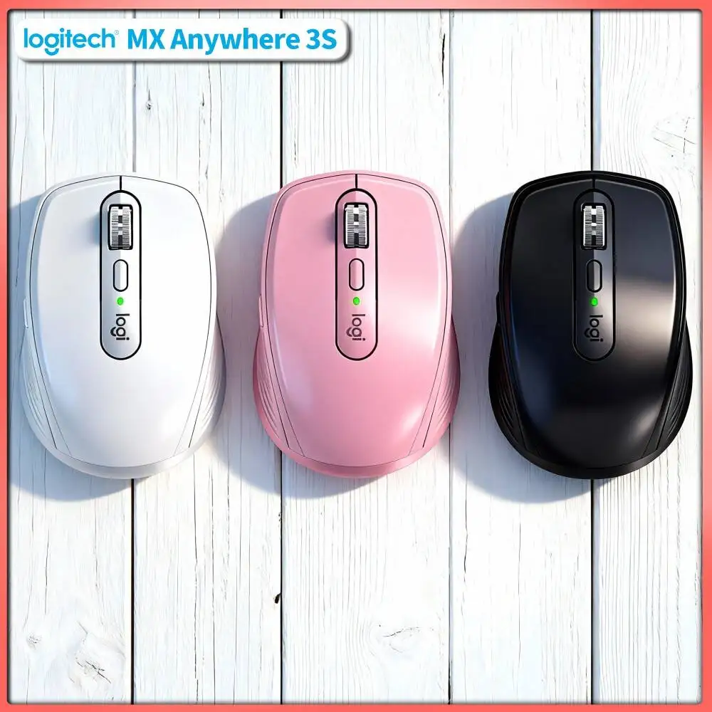 Productivity MX Anywhere 3S - 8K DPI, MagSpeed Scroll, 3-Device Connect, Perfect for Bakery Marketing Plan Daily Task List