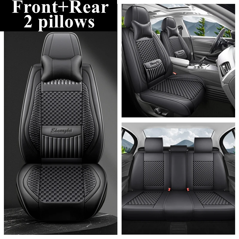 Front+Rear 5 Seat Full Set Auto Car Seat Cover for Seat Toledo Leon IBX IBL Ibiza Exeo Ateca Arona Altea Automobiles Seat Covers