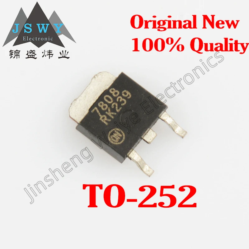 5~10PCS MC7812CDTRKG 7812CG MC7808CDTRKG 7808 SMD TO-252 Voltage Regulator Chip IC 100% Brand New Free Shipping Products