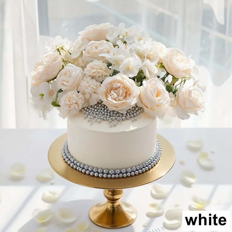 

Artificial Flower 7 Fork Silk Peony Rose Hydrangea Wedding Wreath Home Room Outdoor Garden Arch Festival Decor Arrangement Cheap