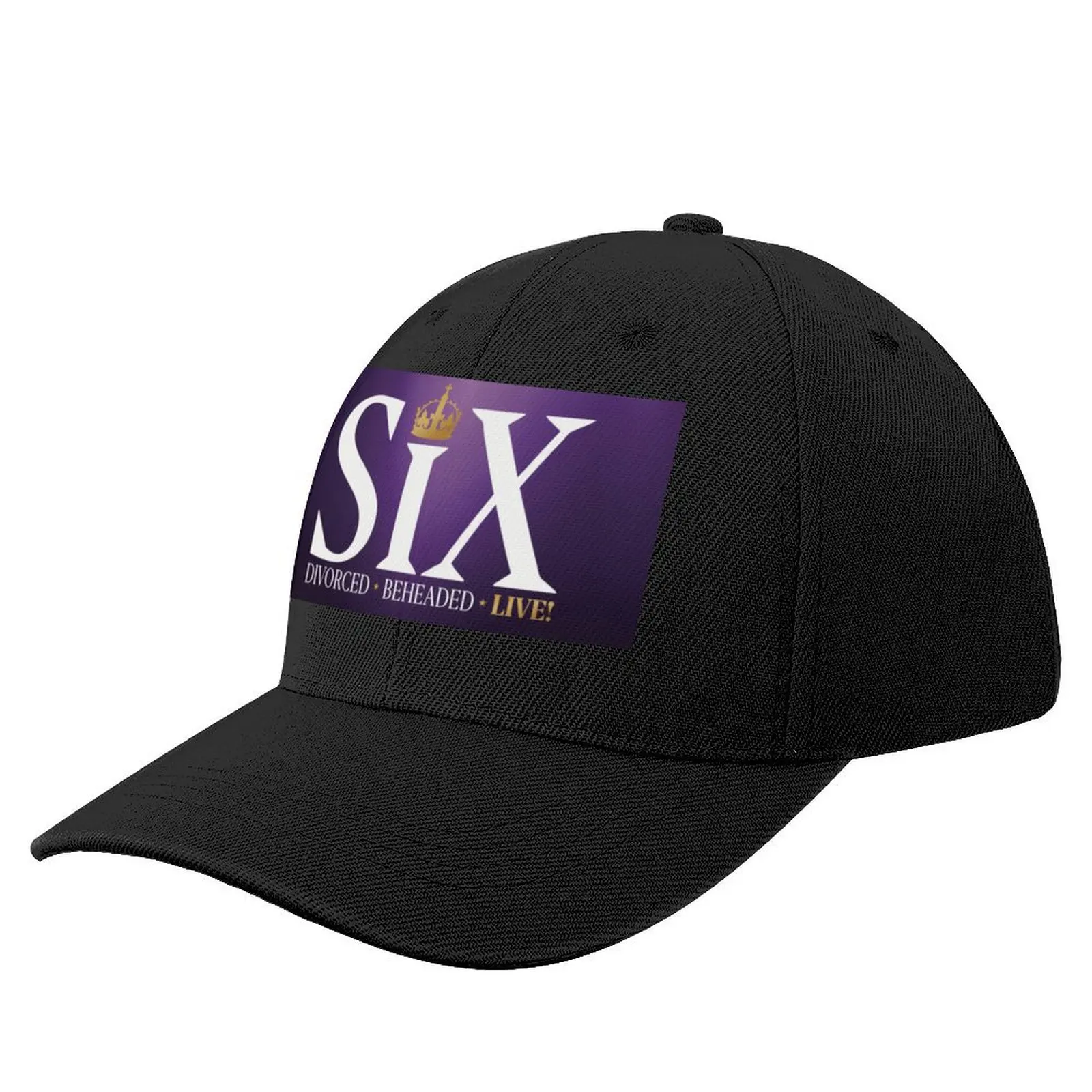 SIX THE MUSICAL POSTER Baseball Cap Sun Cap Kids Hat Women's Beach Visor Men's