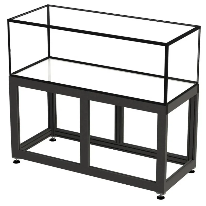 Fish Tank Rack Aluminum Customizable Aluminium Storage Rack Display Aquarium Fsh Tank Manufacturer Direct Supply