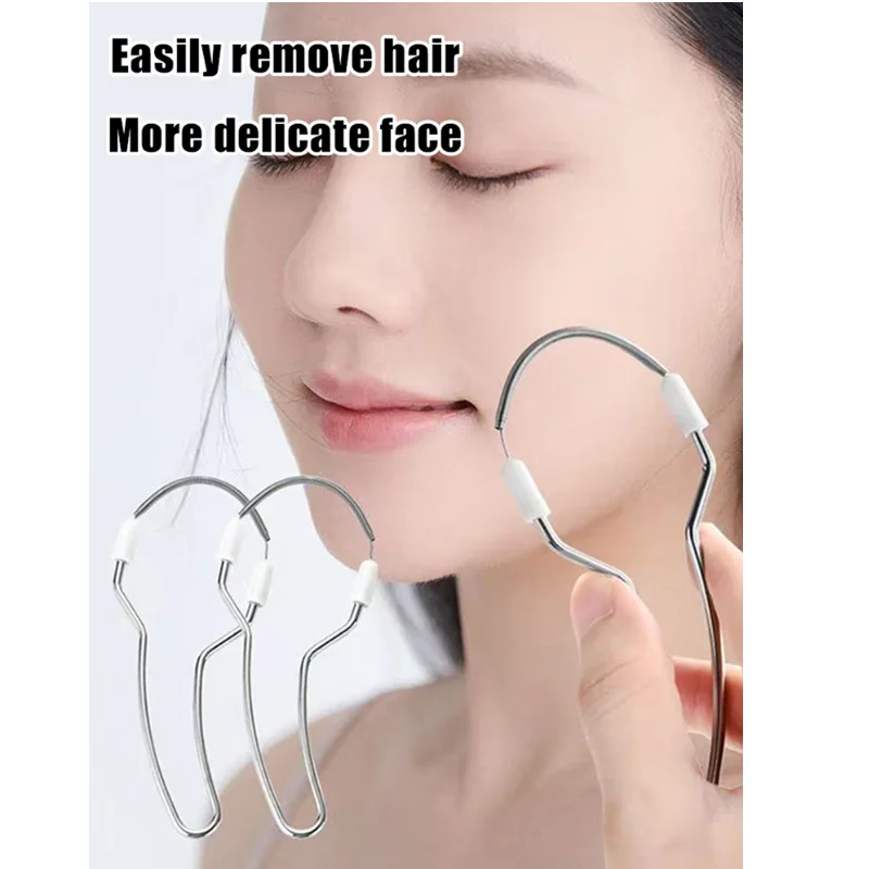 1/2/5 قطعة مزيل شعر الوجه المحمول غرامة الشعر الجنين الشعر الربيع إزالة شعر الوجه مزيل الشعر الوجه الإعصار الوجه ضام #1