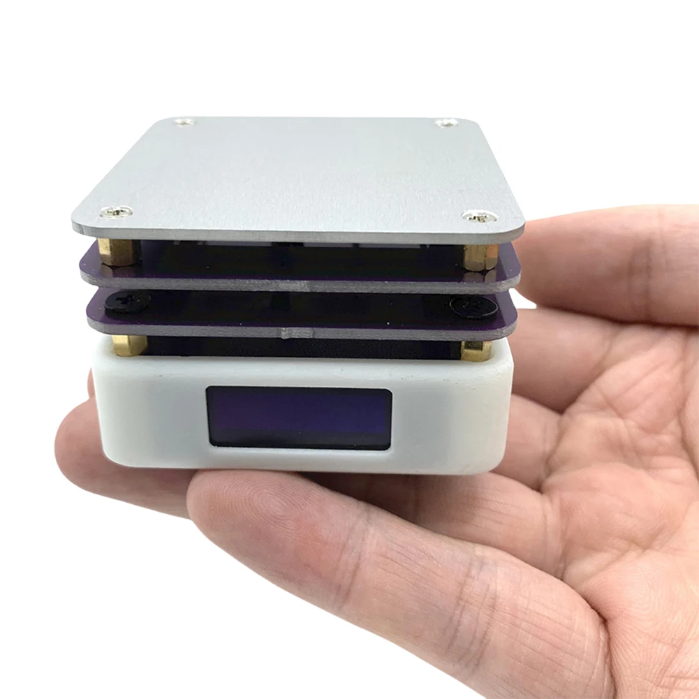 65 واط لحام لوح تسخين درجة حرارة ثابتة محطة لحام التسخين المسبق مع شاشة عرض لوحة دارات مطبوعة منصة التسخين المسبق للمختبر