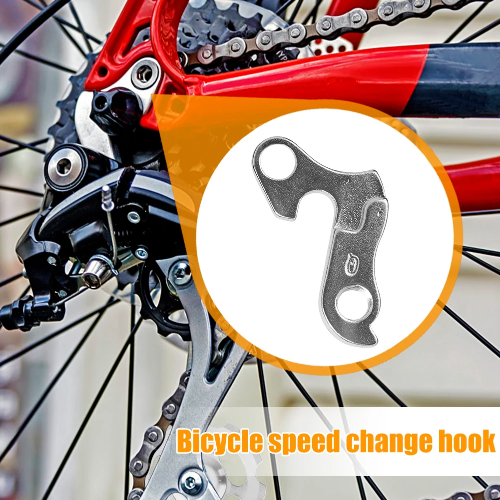 MTB Road Bicycle Rear Derailleur Hanger Gear Tail Hook Parts Mountain Frame Portable Waterproof Cycling Elements view 3