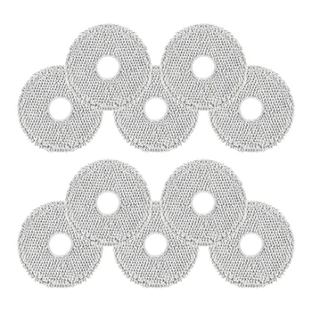 Packung mit 10 Mopps für Dreame l10s ultra/l10s pro ultra/l20 ultra/l10s pro ultra heat/xiaomi x10 Vakuum roboter, wasch bar