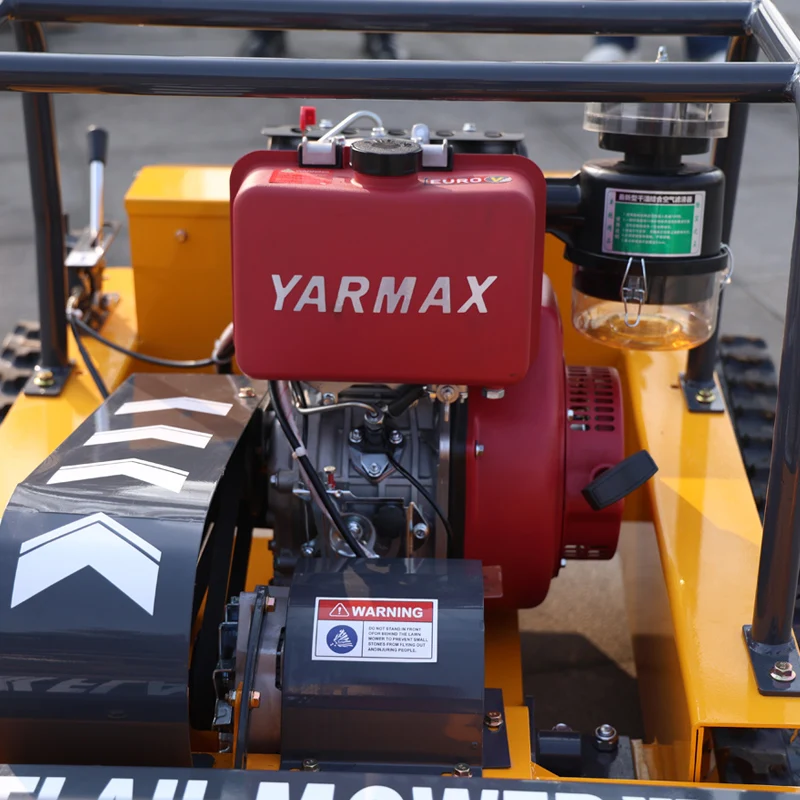 Customized 2026 Newly Upgraded Zero Turn Flail Mowers High Efficiency Intelligent Design Remote Control Mower with Mulcher