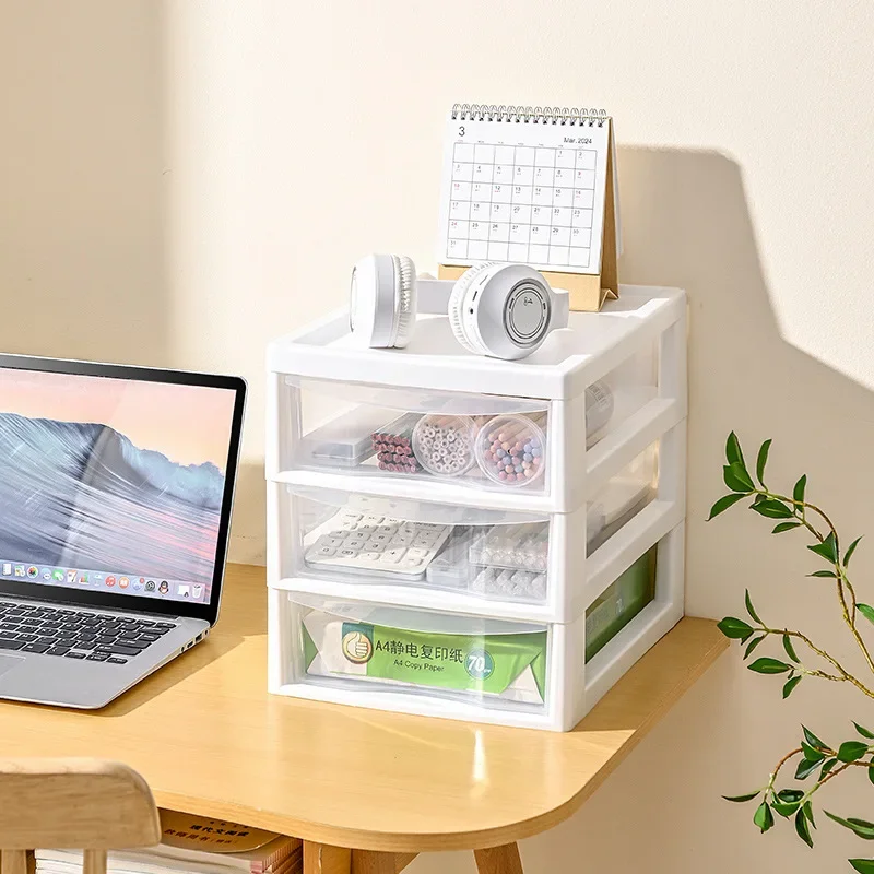 Cosmetics Makeup Organizer Office Snacks Toys Filing Cabinet Storage Cabinet Drawer Storage Cabinet Movable Slim Edge Deskside