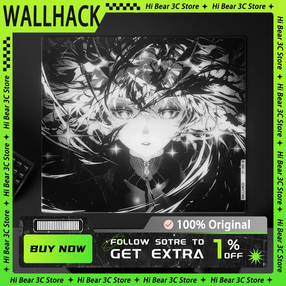 Mouse Pad de Vidro Temperado WALLHACK SP-005 Awakening SORA