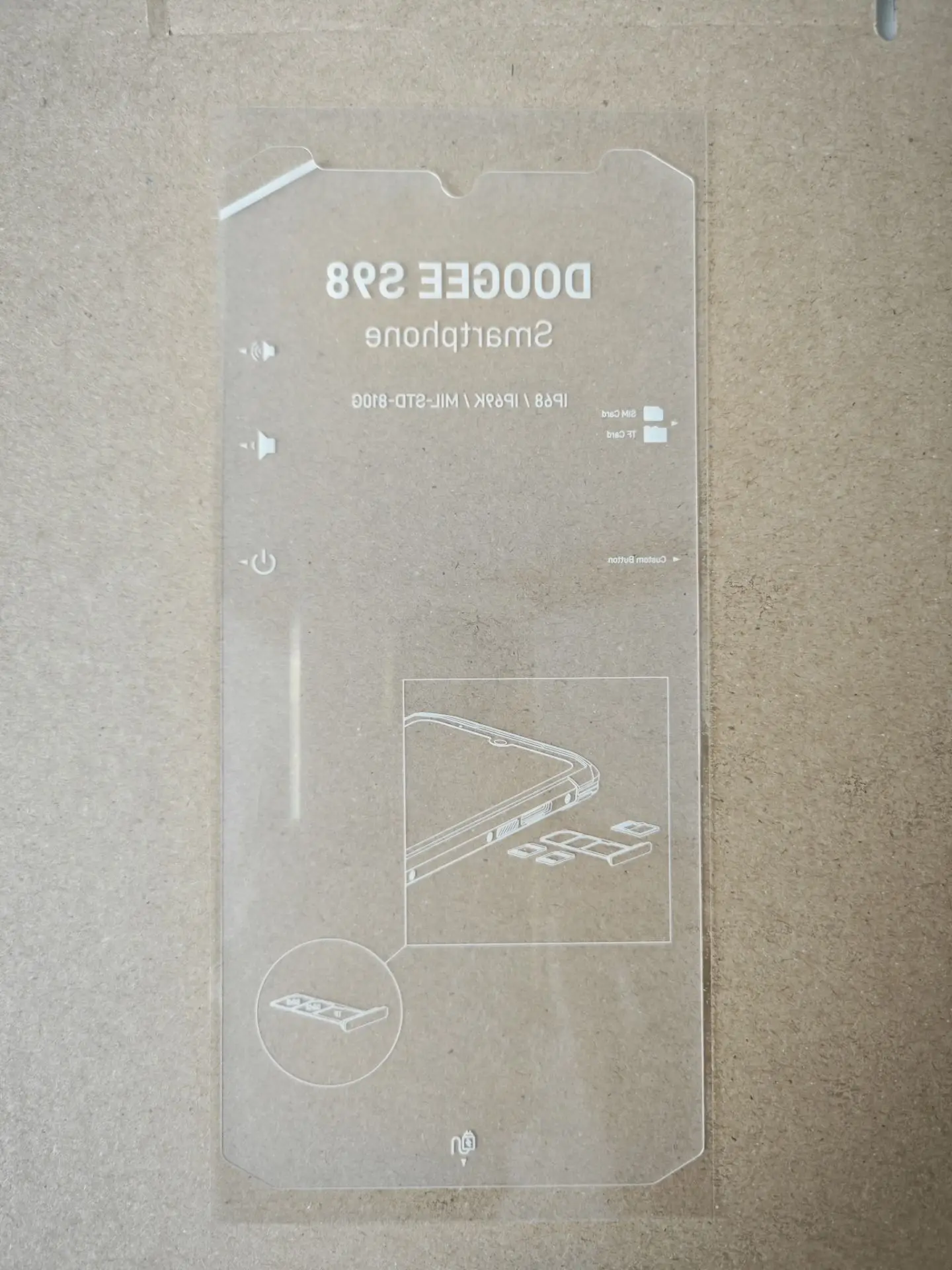 Pop New Original Explosion-proof Soft Film For DOOGEE S98 S98PRO S89 Cell Phone Screen Protector Full Coverage Films