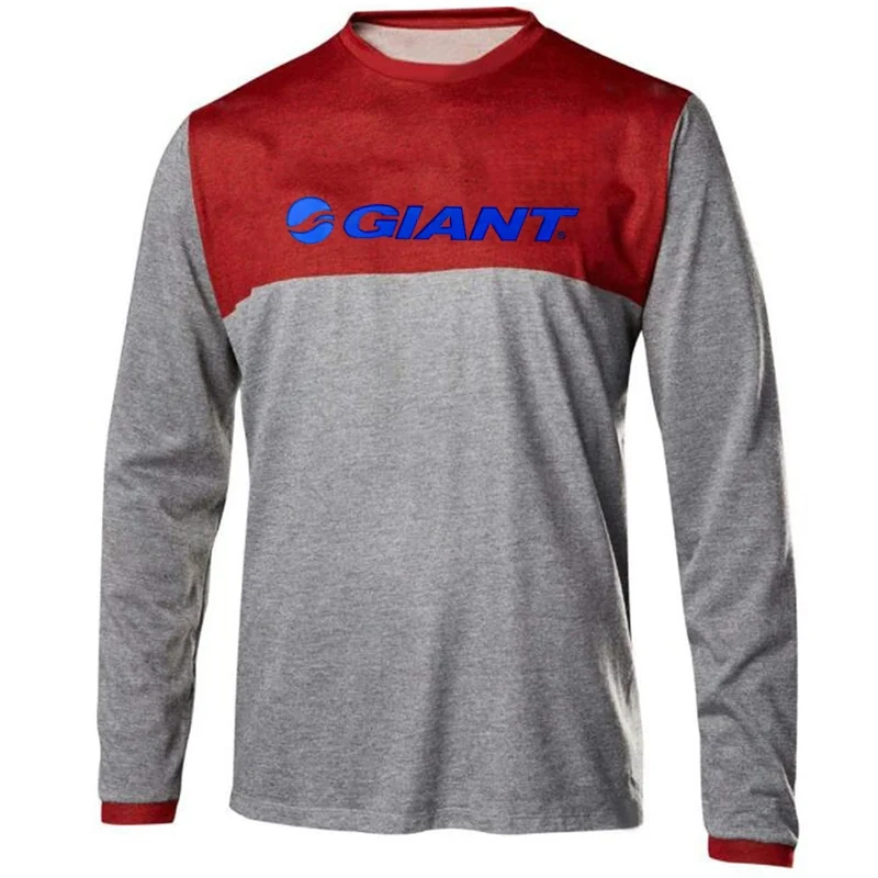 

Latest Men's Racing Long Sleeved T-shirt, Off-road Motorcycle, Mountain Bike Quick Drying Fashionable Personalized Sportswear