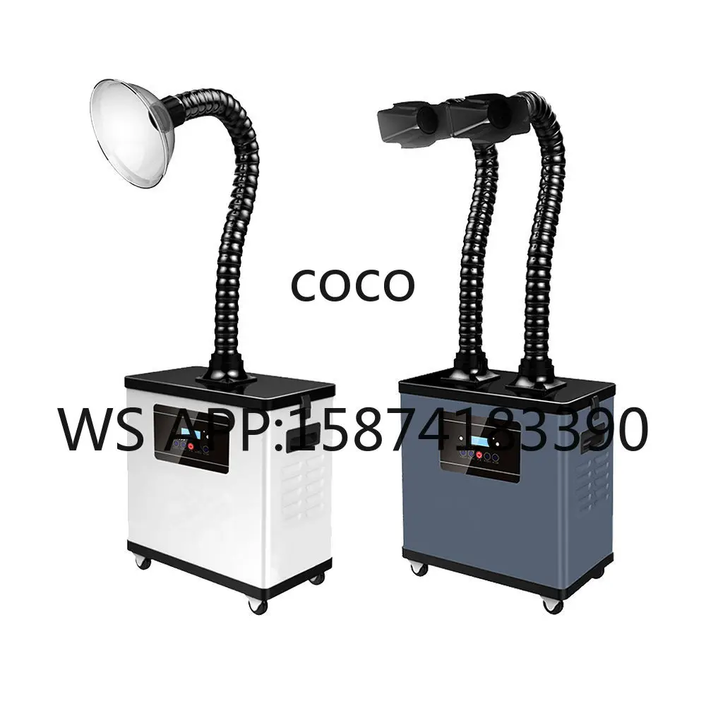 210W Low Noise Nail Dust Extractor – Professional Table Vacuum Collector for Beauty Salon