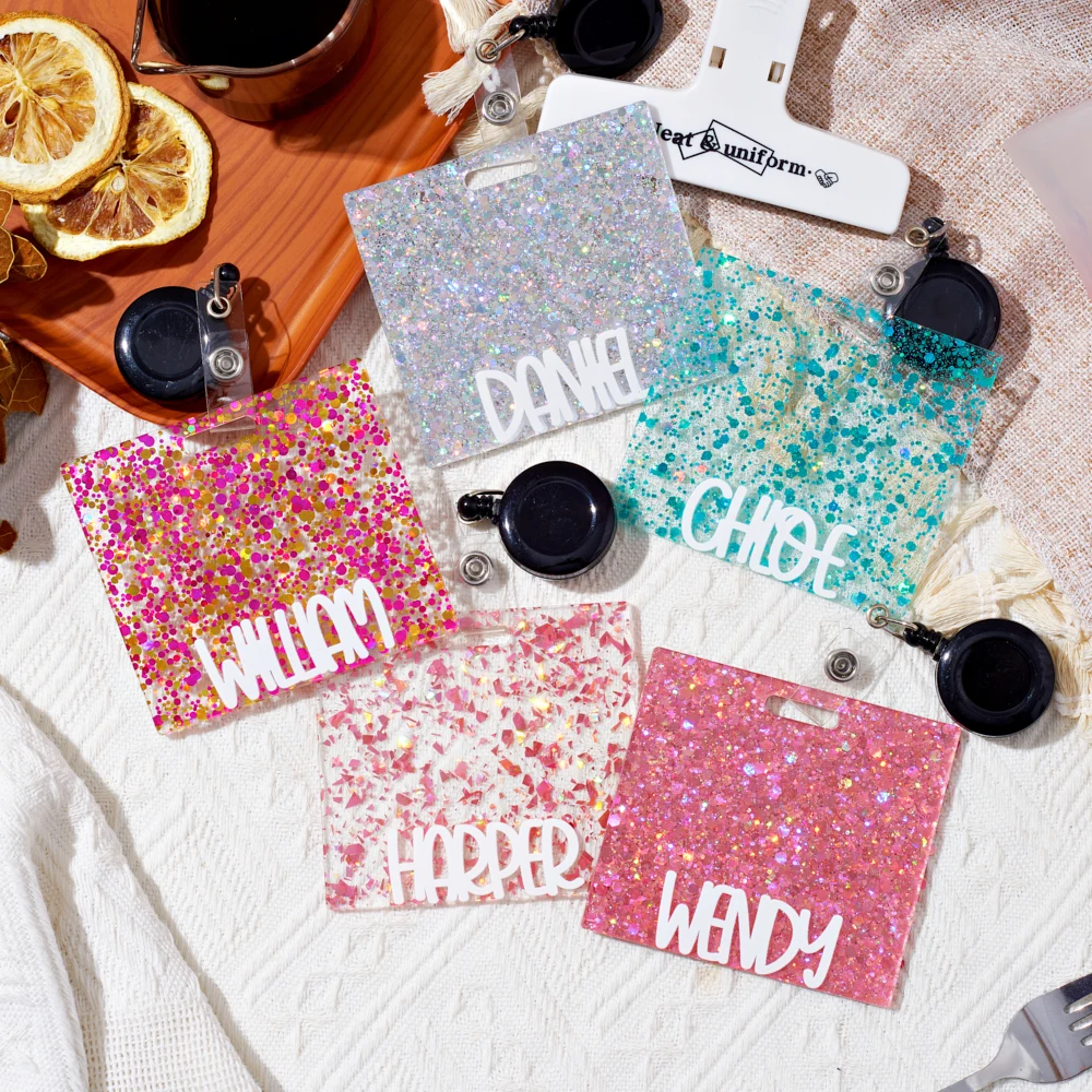 Personalized Custom Glitter Ac - Index Card Holder 评论和价格