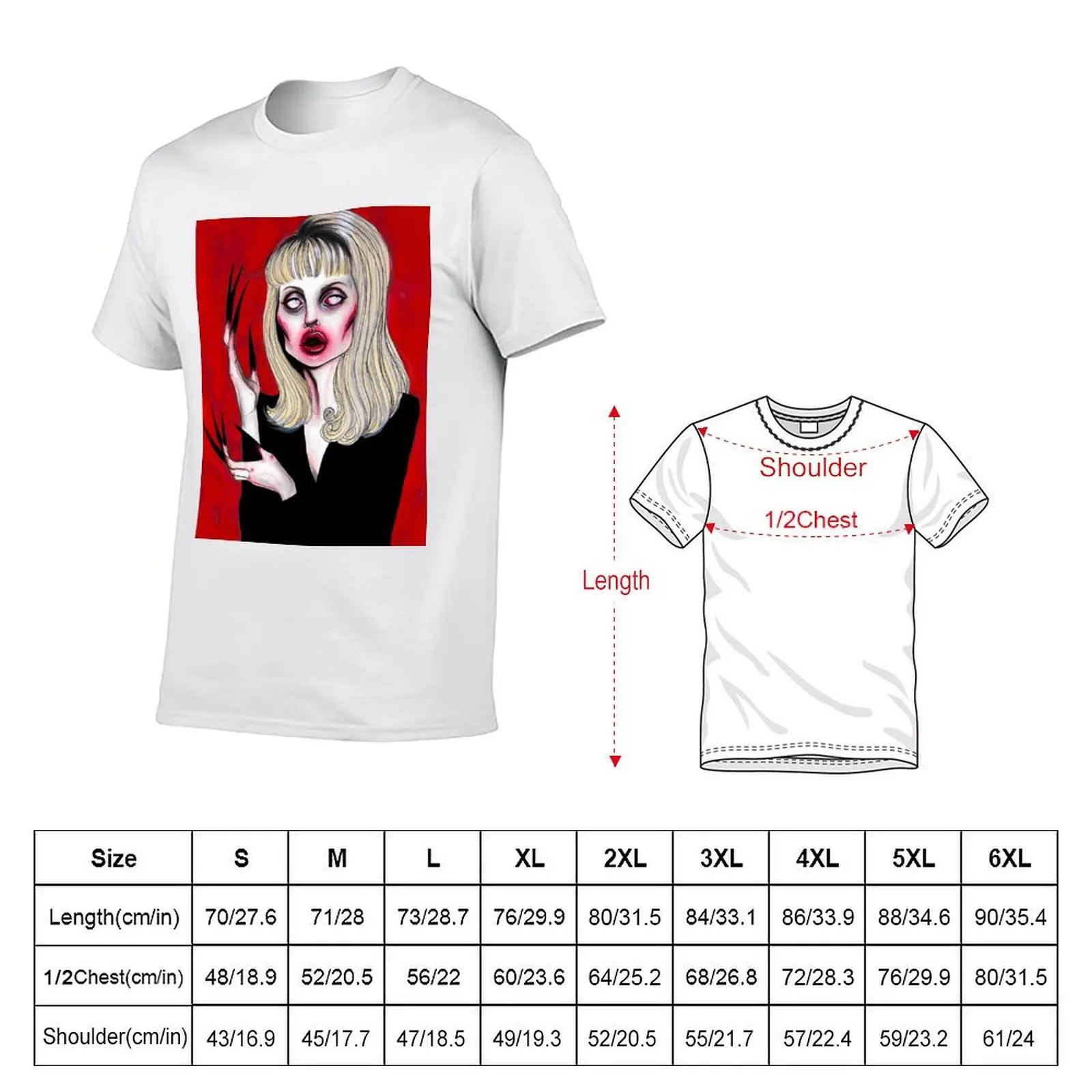 Laura Palmer T-Shirt blanks Short sleeve tee tshirts for men