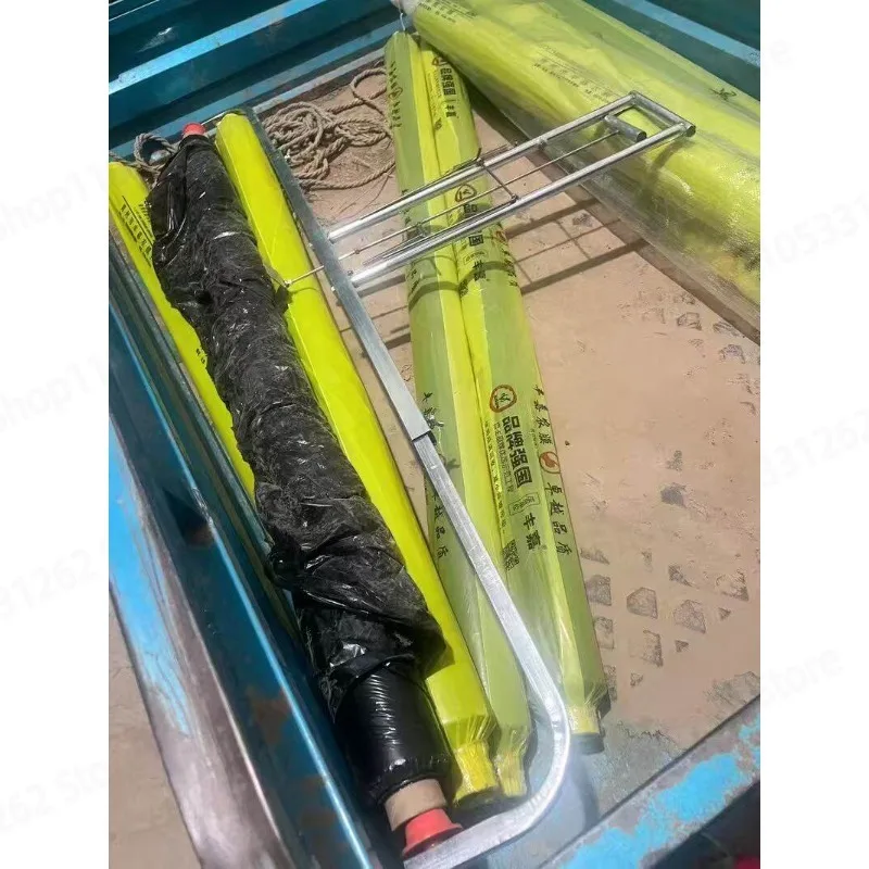 Hand Pull Agricultural Plastic Mulch Layer Adjustable Film Covering Machine for Potato Peanut Vegetable Greenhouse Farm Tool