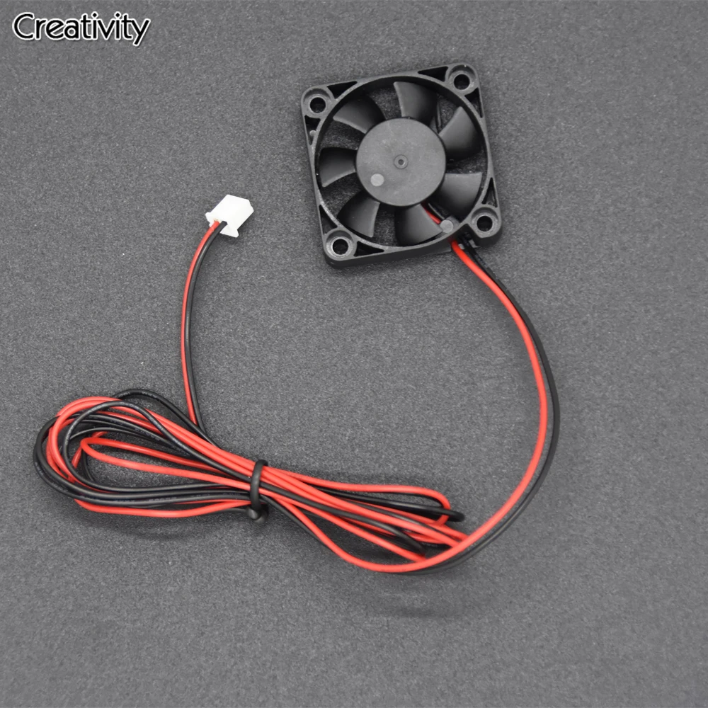 3D Printer Fan 4010 Fan 24v Black Plastic Extruder Cooling Fan For Ender3 V2 Ender3 / Ender3Pro CR10 3D Printer Accessories