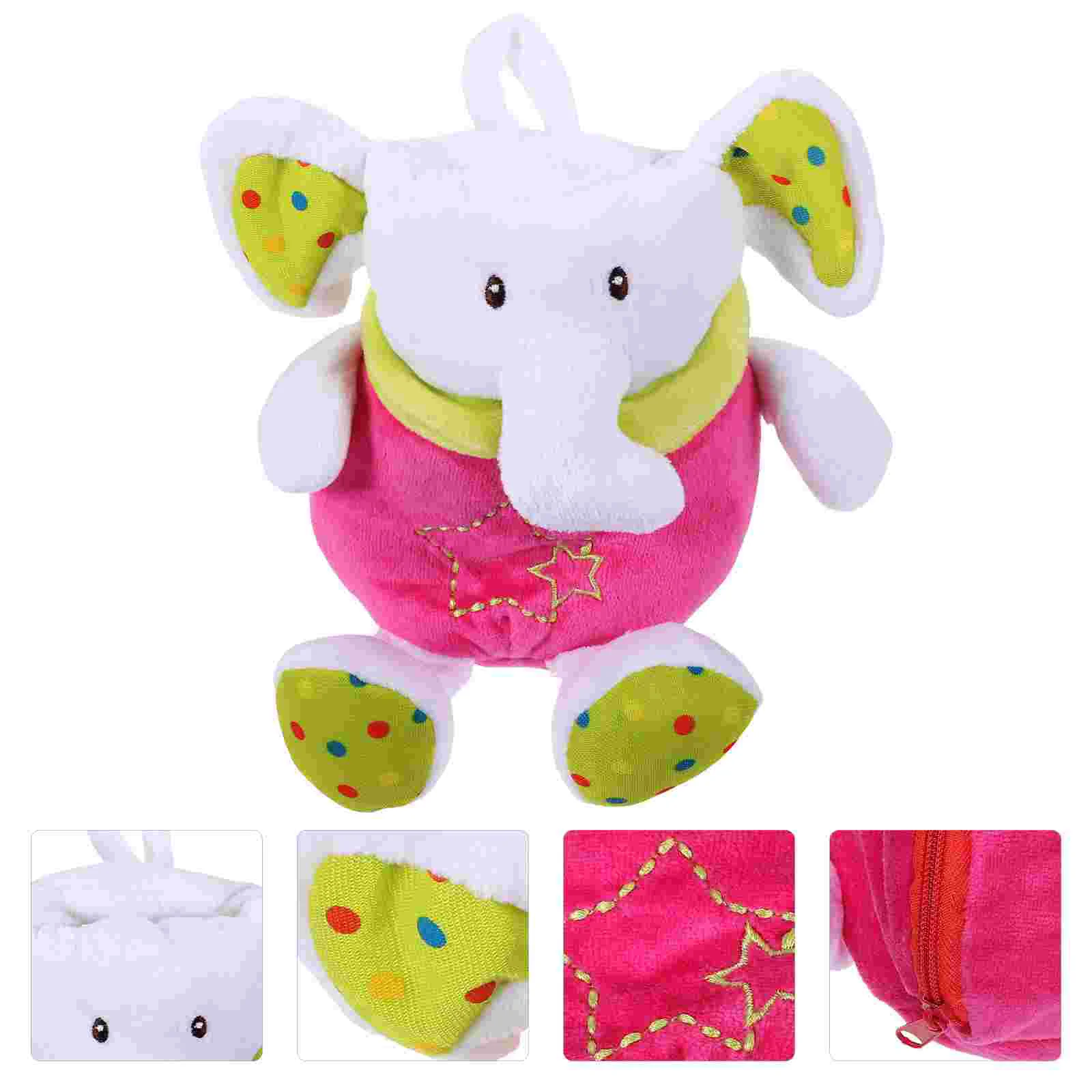 

Plush Baby Bottle Holder Keep Warm Cover Warmer Bottles Milk Insulated Sleeve Feeding
