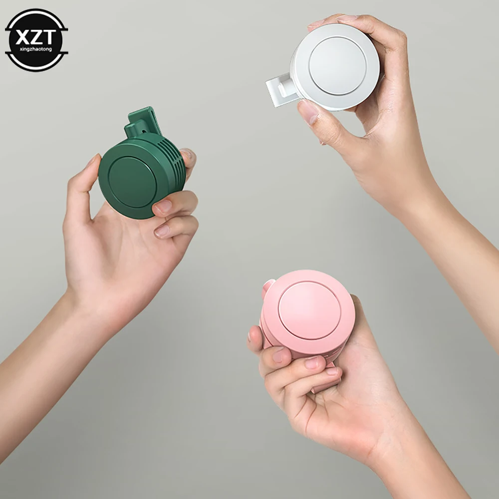 2023 جديد مشبك صغير على مروحة USB قابلة للشحن الصيف مروحة التبريد مكتب المنزل السفر المحمولة الشخصية برودة مكيف الهواء