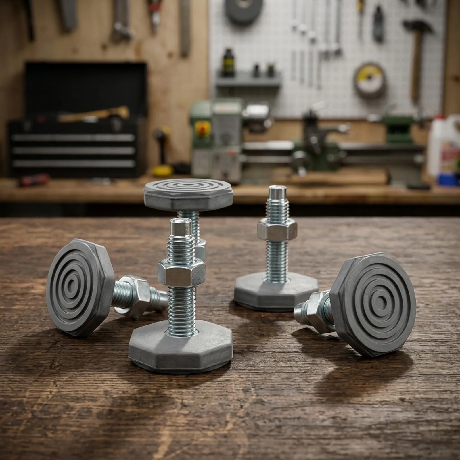Foot Screws for Galanz Drum Washing Machines Constructed for Compatibility with Standard Base Plate Thread Patterns