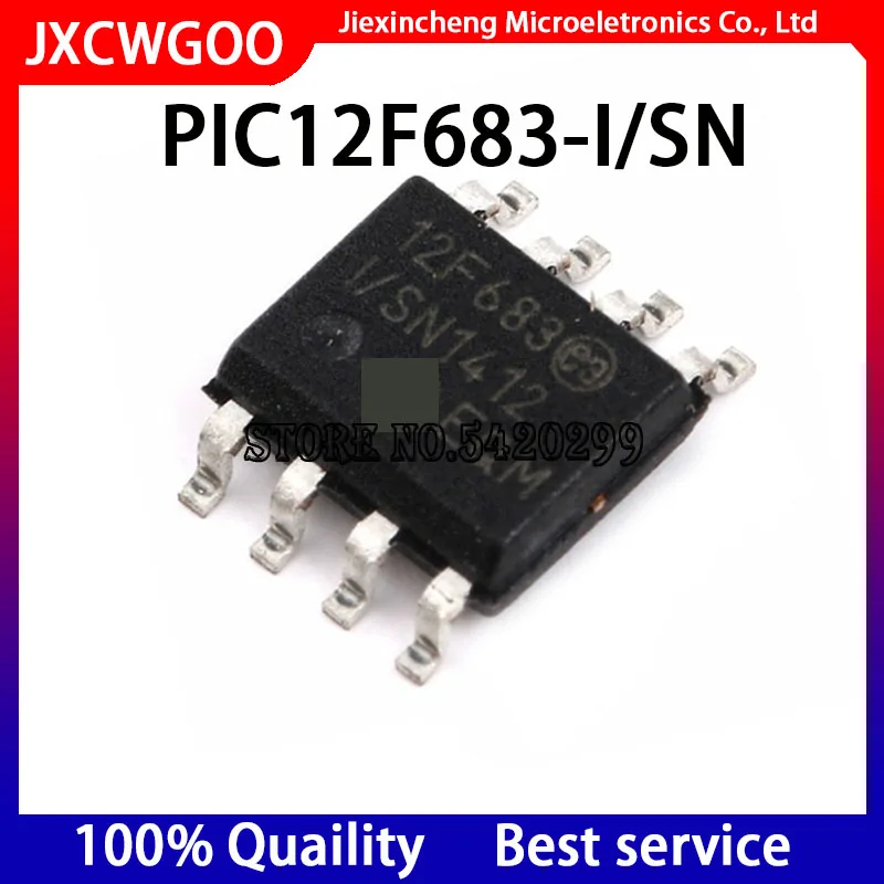 

10PCS-100PCS 100%New PIC12F683-I/SN PIC12F683 SOP8 8-bit flash microcontroller