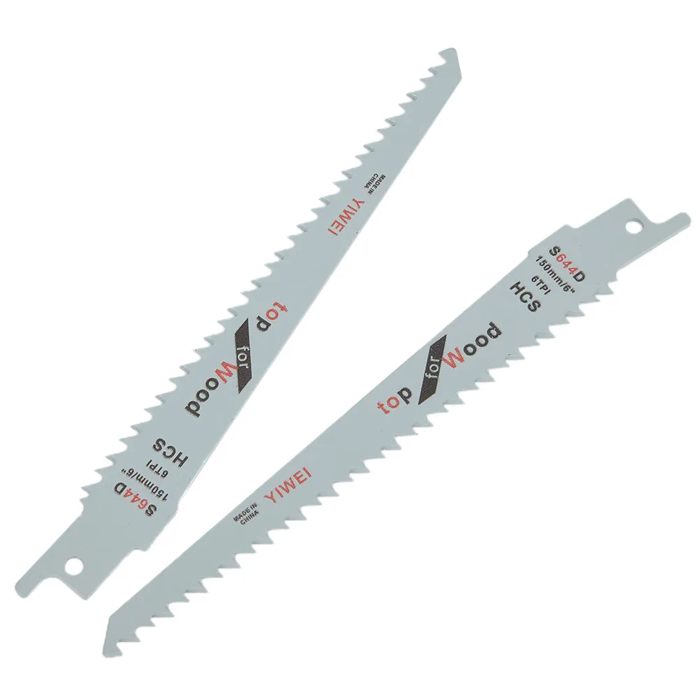 5PC Saw Blades 6inch Reciprocating Saw Blade S644D Flexible For Reciprocating Saws Plastic Wood Cutting Tools Accessories