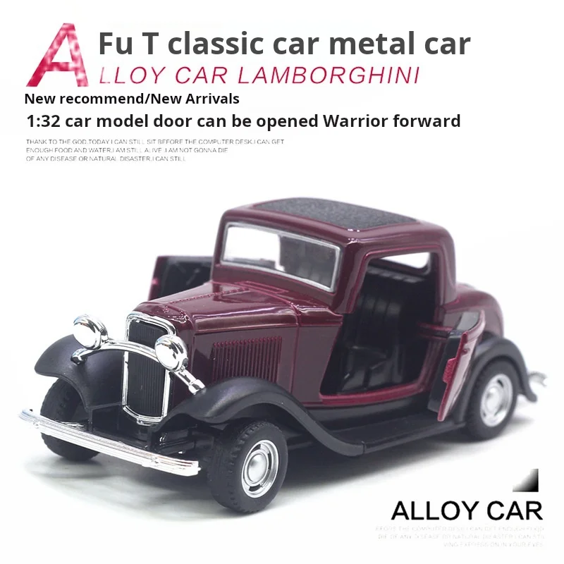 1:32 aleación Diecast clásico Ford Mustang GT 1967 GT500 modelo Vintage clásico extraíble coche de juguete vehículo en miniatura réplica regalo para niños