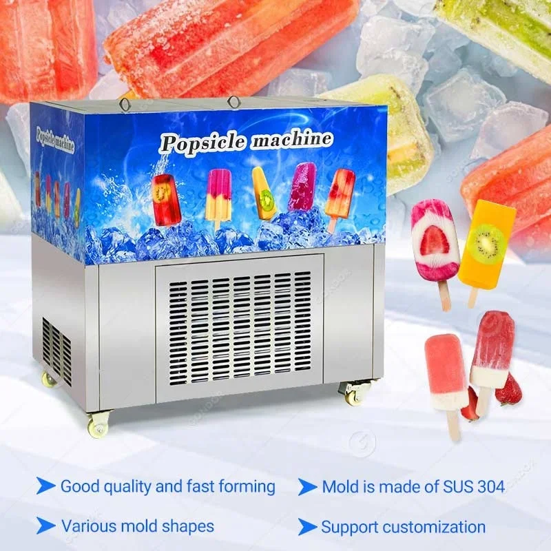 Maquina Para Hacer Paletas De Helado Maker Vend Popsicle Lolly Ice Candy Make  Pop Popsicle Machine