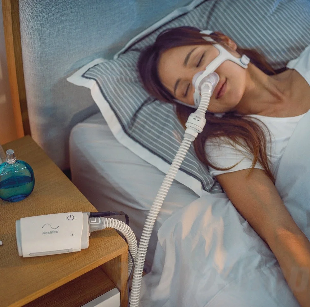 Resmed AirMini CPAP Full Set automatic Portable AirMini Home Bluetooth Medical Non-invasive Snoring Sleep Ventilator - Image 6