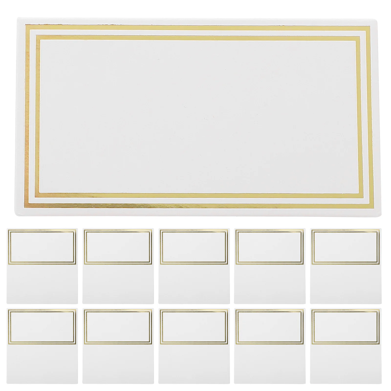 Banquet Place Cards Blank Business Name for Wedding Seat Party Reserved Table Setting