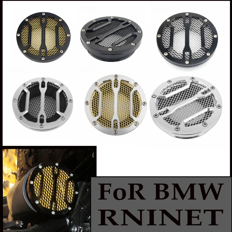 For BMW R NineT Aluminum Accessories RNineT R9T 2014 2015 2016 2017 2018 2019 2020 Motorcycle Air Intake Guard Bellmouth Cover