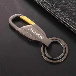 Zinc Alloy Car Keychain Key Ring Emblem Keychain For Nissan Juke F15 F16 2010 2011 2012 2016 2019 2011 2022 Car Accessories