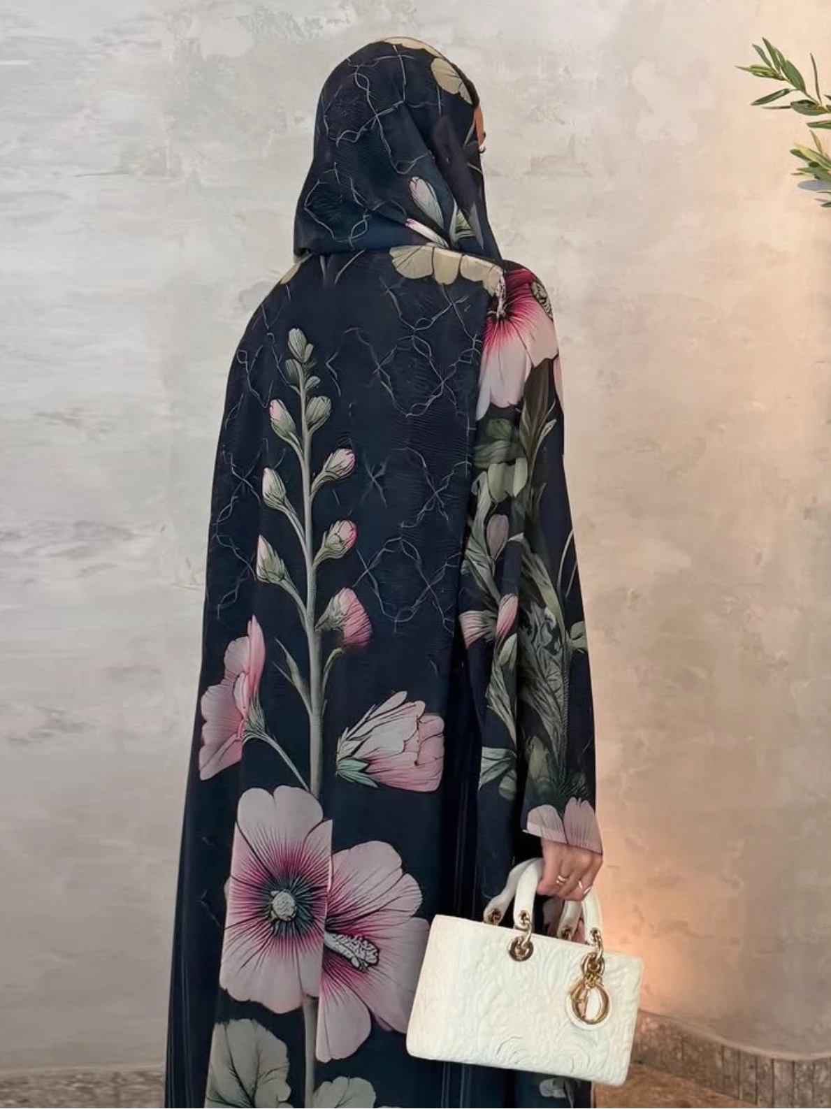 عباية نسائية للعيد وشاح إسلامي سترة فستان حفلة جلابية رمضان عبايات طويلة فيستدوس لارجوس رداء عربي طويل قفطان مغربي #4