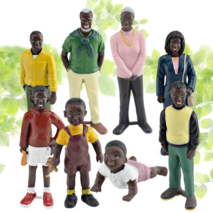 Simulation Family constellations People Figures Character Playset Action Figure Children toy Kids Gifts Table games Decoration