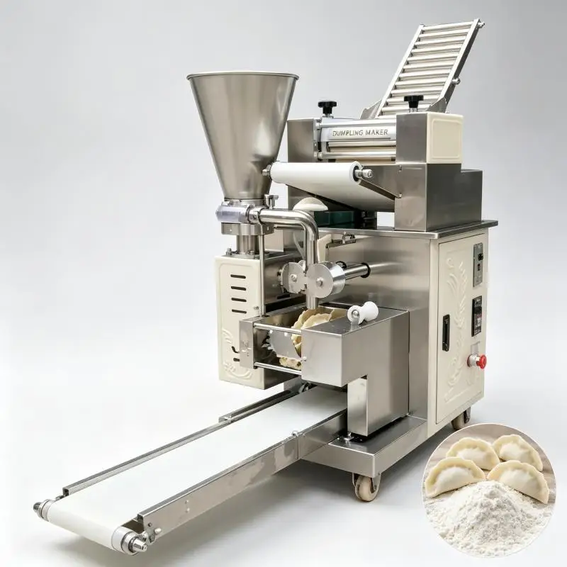 Automatic Dumpling Forming Machine Commercial Filling Wrapper Sealing Equipment for Restaurant Catering Food Production