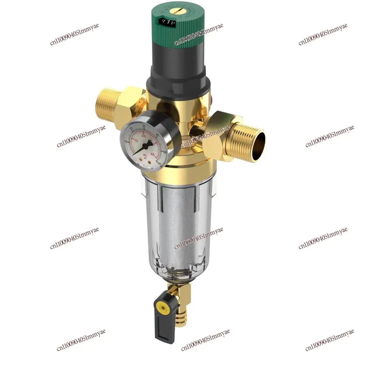 1 inch pressure control belt 4 minutes 6 minutes 20PPR live brass large flow front filter shell accessories