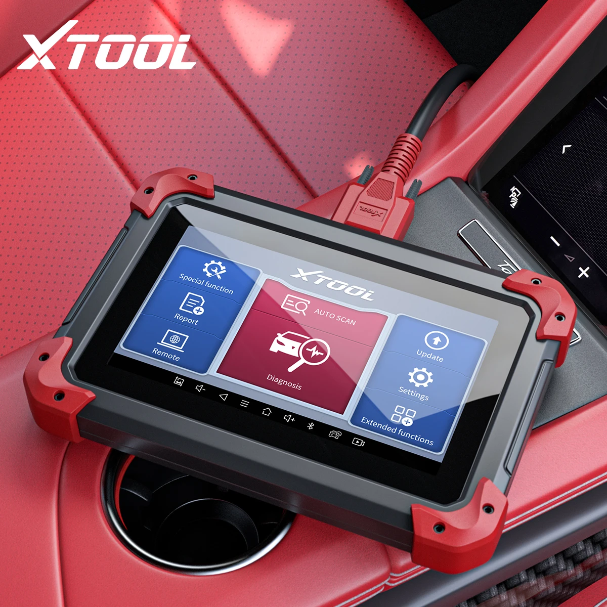 Newest XTOOL D7 Automotive All System Code Reader Key Programmer OBDII Scanner Xtool Auto Diagnostic Tools PK MK808 CRP909E