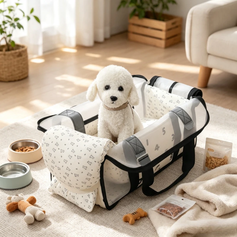 Breathable Mesh Pet Carrier Bag Portable Cat Dog Travel Backpack Stress Reducing Summer Outdoor Tote 반려동물 이동가방